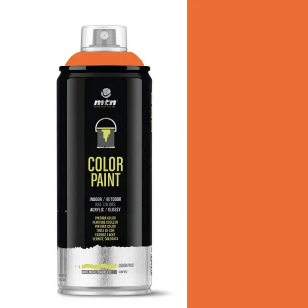 Montana-Colors Mtn Pro Color Paint – Ral-2011 Deep Orange Spuitverf – 400ml thumbnail