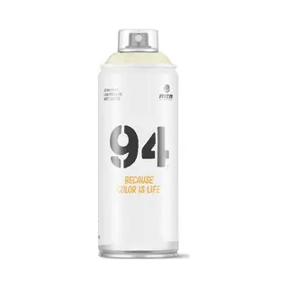 Montana, Kleuren + Verf Voor Doe-het-zelvers, Verf Aeroz 94 R-1013 Beenderwit 400ML (400 ml)
