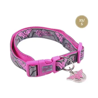 Cerdá Honden Halsband Wonder Woman - Xs/S (Lengte 22-35cm - Breedte 1.5cm)