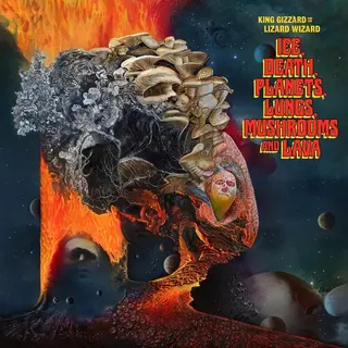 Universal Music Nederland King Gizzard & The Lizard Wizard - Ice, Death, Planets, Lungs, Mushroom And Lava (2 Lp) (Coloured Vinyl) (Limited Edition)