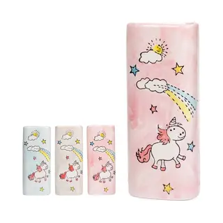 Concorde Luchtbevochtiger Radiator - Eenhoorn Print - Keramiek - 8 X 4 X 19 Cm - Waterverdamper Kinderkamer