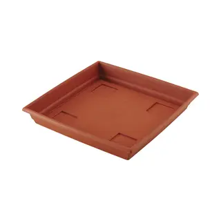 Hega hogar Bloempot Onderschaal - Terra Cotta - Kunststof - 31 Cm