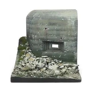 Vallejo - 1/35 Bunker - Plastikmodell, Fertigmodell Aus Resin