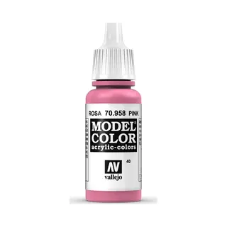 Vallejo 70.958 Acrylfarbe 17 ml Pink Flasche