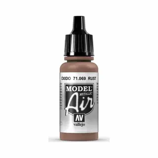 Vallejo 71.069 acrielverf 17 ml Bruin Fles