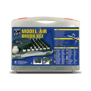 Vallejo Model Air Basic Colors & Airbrush