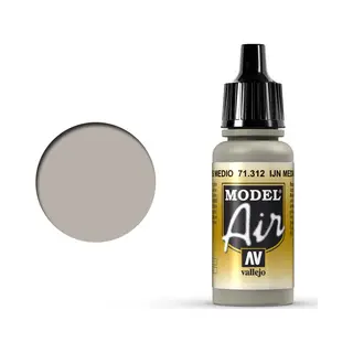 Vallejo 71.312 Acrylfarbe 17 ml Schwarz, Grau Flasche