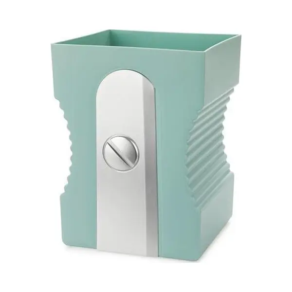 Balvi Puntenslijper Prullenbak - Turquoise thumbnail