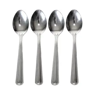 Gerimport Koffielepels - 4x - Theelepels - Rvs - 11 Cm - Roerlepels/dessertlepeltjes