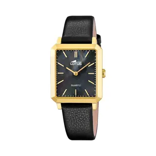 Lotus 18988/4 Ladies Gold Pvd-Plated S Steel Watch With Leather Strap
