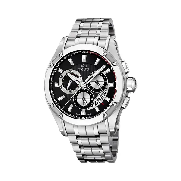 Jaguar Swiss Made Herrenuhr Edelstahl 316L - Chronograph Quarz, Datum, Saphirglas - Wasserdicht 10 Atm - J1034/1 Special Edition thumbnail