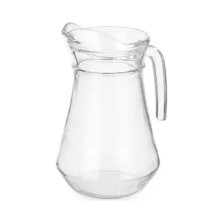 Vivalto Schenkkan/water/wijn Karaf - Glas - Transparant - 1000 Ml - D12 X H20 Cm - Met Schenktuit