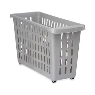 Kipit Keukentrolley Organizer Op Wieltjes - Grijs - Kunststof - Kast Organizer - 46 X 17, 5 X 26 Cm