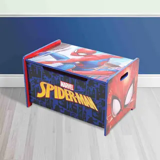 Spiderman Toys Spider-Man Deluxe Wooden Toy Box And Bench