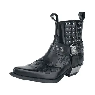 New Rock Antik Boot Schwarz In EU44