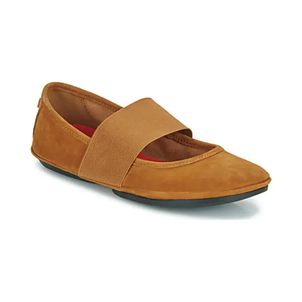 Camper, Right Nina, Women Moccasin/Ballerina, Medium Brown, 38, (Eu) thumbnail