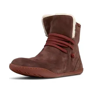 Camper, Peu Cami, Women Mid Boot, Dark Brown, 39, (Eu)