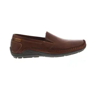 Pikolinos For Man. 06H-5303 Azores 06H Brown Leather Loafers Brown (43), Flat, Casual