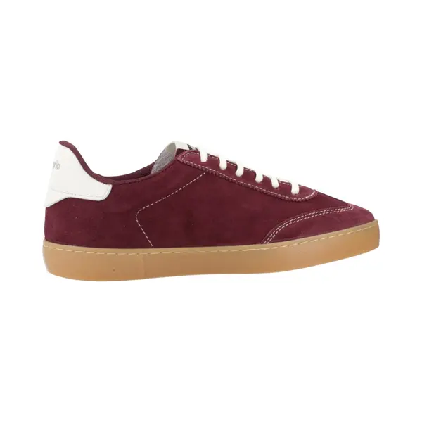 Victoria Berlin Ciclista Split Leather Low-Top Trainers & Pieces In Contrast & Caramel Sole 1126218 For Women Burdeos 37 thumbnail