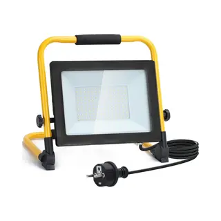 Aigostar 13VRT - Led Werklamp - Bouwlamp - IP44 Stootvast - 100W - 9000 Lumen - 6500K Daglicht Wit - Incl. 180 Cm Aansluitstekker