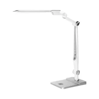 Aigostar Alexander - Led Bureaulamp - Dimbaar - Opvouwbaar - 6.6W - Instelbare Kleurtemperatuur - 3300K-6000K - Zilver/Wit