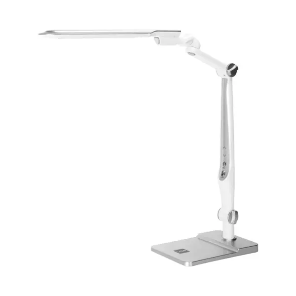 Aigostar Alexander - Led Bureaulamp - Dimbaar - Opvouwbaar - 6.6W - Instelbare Kleurtemperatuur - 3300K-6000K - Zilver/Wit thumbnail