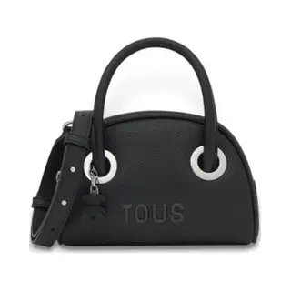 Tous For Woman. 2002202251 Bowling Bag S Poppy Tierra Black (Osfa), Casual, Polyurethane