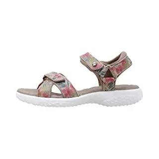 Panama Jack Damen Noja Tropical Flat Sandal, Cuerda B2, 38 Eu
