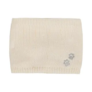 Buff Voor Baby's/ Peuters Met Tekening Van Hondenpootjes ( Geborduurd)
