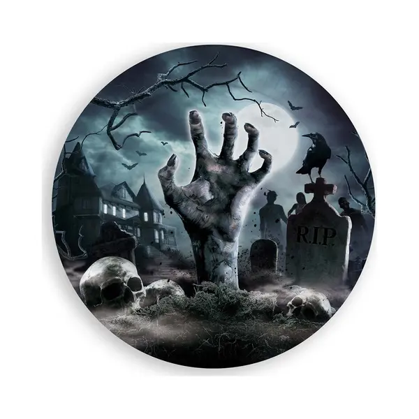Fiestas Guirca - 6 Borden Zombie Hand Halloween - 23 Cm thumbnail
