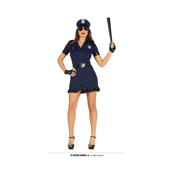 Fiestas Guirca Guirca 88238 Polizei Für Erwachsene, Größe L, 42-44 thumbnail