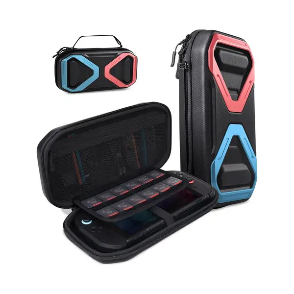 Supcase Geschikt Voor Nintendo Switch 2 Beschermhoes - Case Voor Console, Joy‑Cons & Games – Met Waterafstotende Buitenkant & Opbergvakken thumbnail
