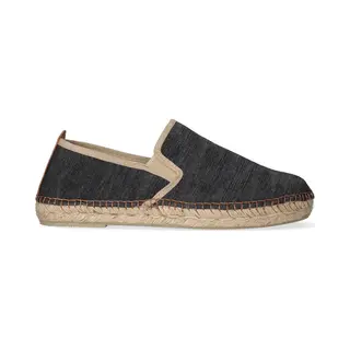 Toni Pons Dallas Heren Espadrilles Negre | Zwart | Canvas | Maat 46 | DALLASnegre