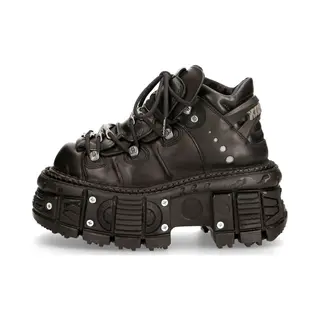 New Rock Sneakers Laag 'M-TANK106-C2' Zwart