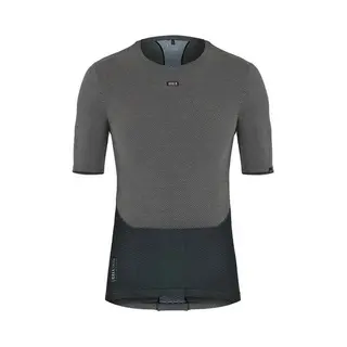Gobik Cell Skin Damen Kurzarm-Funktionsunterhemd Grau/schwarz - L-Xl