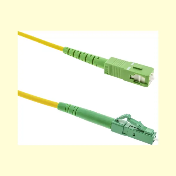 BeMatik - Glasvezelkabel Lc / Apc Naar Sc / Apc Singlemode Simplex G657A2 9/125 50 Cm OS2 thumbnail
