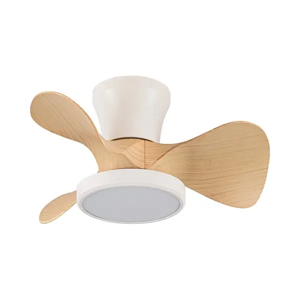 Cristalrecord Moll Weiß+holz Led-ventilator 20w 1900lm Ctt Dim thumbnail