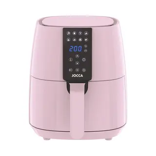 Jocca Heißluftfritteuse Sweet Line, 3, 8L Fritteuse, 1450W, 8 Programme, Led Touchscreen, Timer, Rosa