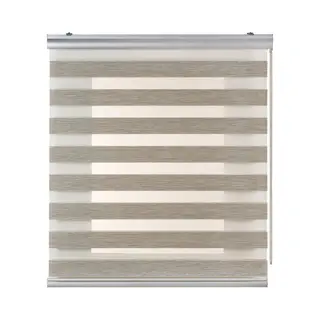 Storesdeco Premium Doppelrollo Mit Bohren 250H X 60B Cm FĂŒr Fenster & TĂŒren - ZuverlĂ€ssiger Licht- & Sichtschutz - Kindersichere Rollos FĂŒr