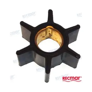 Recmar (8) Mercury Mariner Impeller (0.456 I.D.) 3.9, 4, 4.5, 6, 7.5, 9.8 Hp (47-89981)