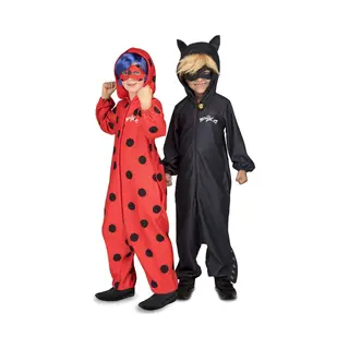 Viving Costumes / Juinsa - Ladybug Pak Voor Kinderen - 116/122 (6-7 Jaar)