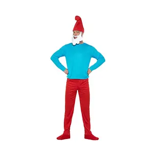 Funidelia | Grote Smurfen Kostuum Voor Heren, The Smurfs & Cartoons - Kostuum Voor Volwassenen En Accessoires Voor Halloween, Carnaval En Feesten. -