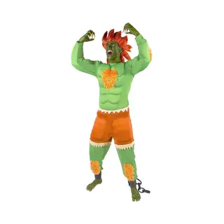 Funidelia Blanka Kostuum Voor Mannen - Street Fighter - Maat, S