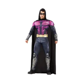 Funidelia Robin Kostuum - Arkham Knight Voor Mannen - Maat, S - Zwart