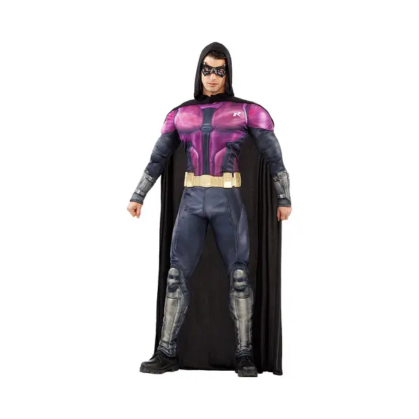 Funidelia Robin Kostuum - Arkham Knight Voor Mannen - Maat, S - Zwart thumbnail