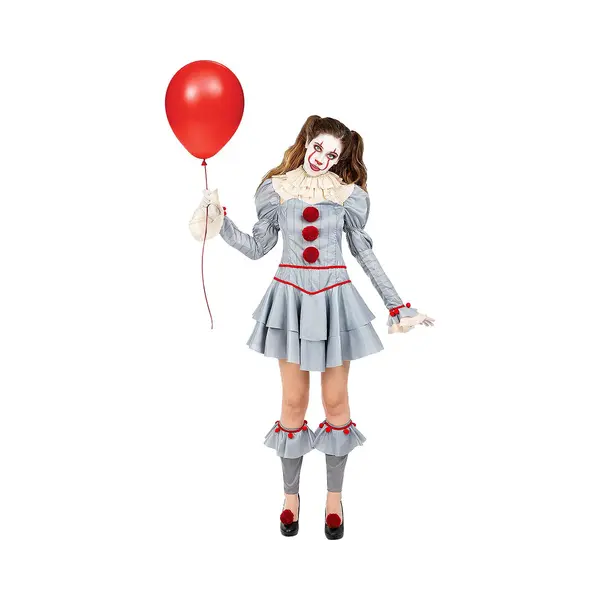 Funidelia Pennywise Kostuum - It Chapter Two - Voor Vrouwen - Maat, S thumbnail