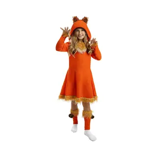 Funidelia Vos Kostuum Voor Meisjes - Maat, 107 - 113 Cm - Oranje