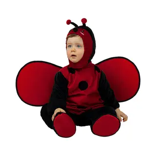 Funidelia Lieveheersbeestje Kostuum Voor Baby - 0-6 Mnd (50-68 Cm) - Rood