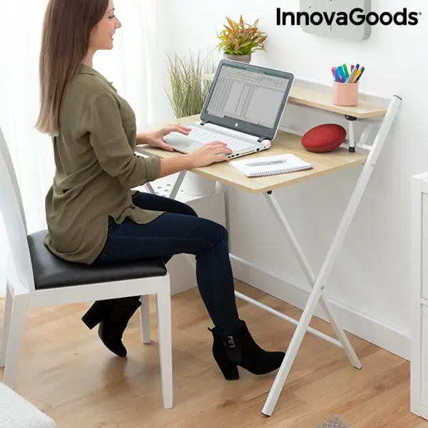 Innovagoods - Klappbarer Schreibtisch Mit Ablage Tablezy thumbnail