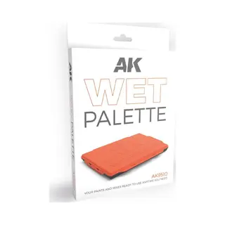 Ak Interactive Wet Palette (Includes 40 Papers Sheets + 2 Wipes)